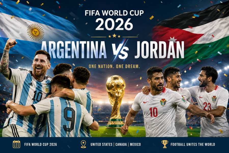 Argentina vs Jordan – Why Argentina Looks Ready to Shine at the 2026 World Cup